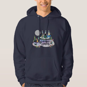 Mann-grundlegende mit Kapuze Sweatshirt-Marine Hoodie