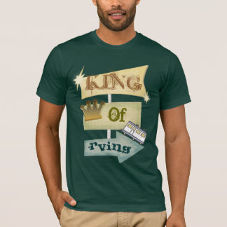 Mann Grunge RV-Campings-/RVING T-Shirt