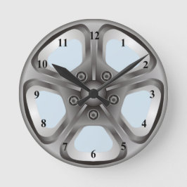 Mann-Höhlen-Naben-Kappehubcaps-Auto fasst Runde Wanduhr