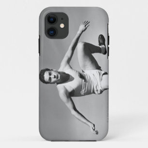Mann Hurdling iPhone 11 Hülle
