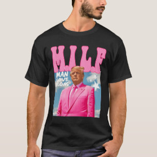 Mann I Liebe Felons Funny Trump Pink 2024 für Präs T-Shirt