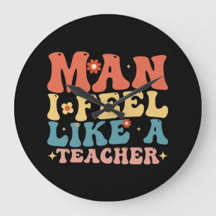 Mann, ich fühle mich wie ein Lehrer zurück zur Sch Große Wanduhr