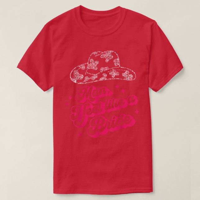 Mann, ich fühle mich wie eine Braut, Junggeselinne T-Shirt (Design vorne)
