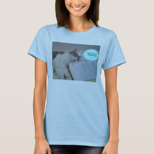Mann im ermüdet von homework1 T-Shirt