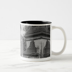 Mann im Hut Zweifarbige Tasse