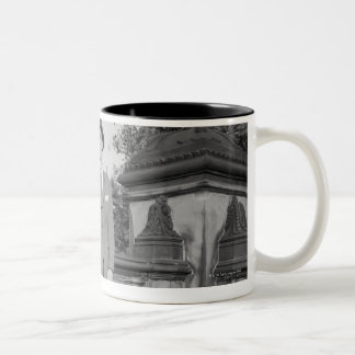 Mann im Hut Zweifarbige Tasse