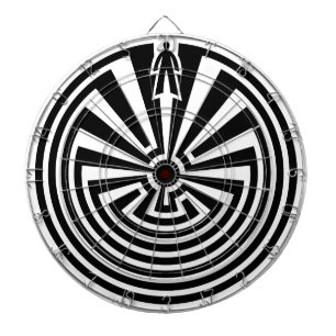 Mann im Maze, Indianer, Itoi, Papago Dartscheibe