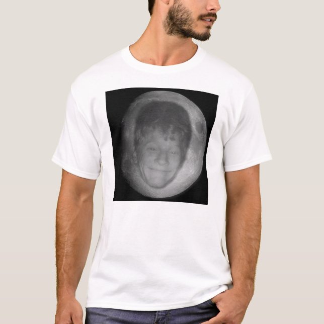 Mann im Mond T-Shirt (Vorderseite)