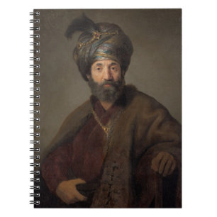 Mann im orientalischen Kostüm, c.1635 (Öl auf Notizblock