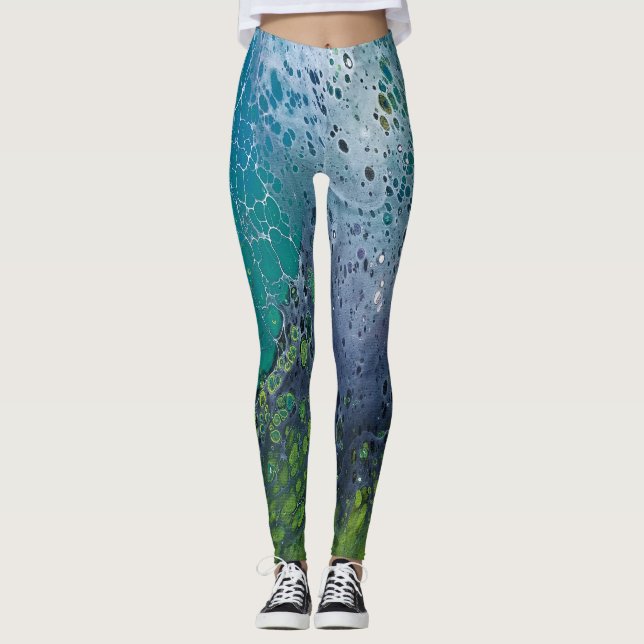 Mann in den Seehosen Leggings (Vorderseite)