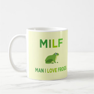 Mann in Liebe Frösche Kaffeetasse