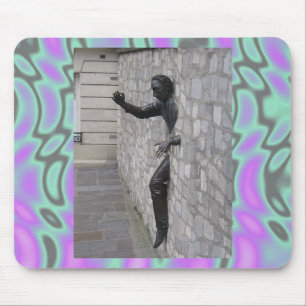 Mann in Paris Mouse Pad Mousepad