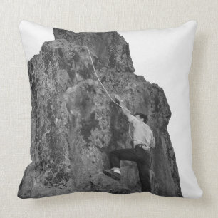 Mann-Klettern Kissen