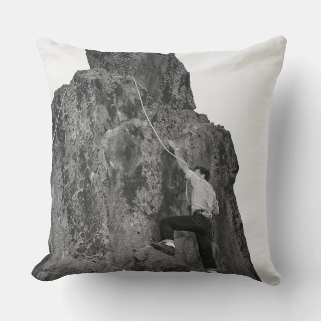 Mann-Klettern Kissen (Vorderseite)