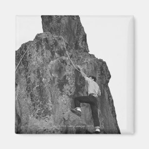 Mann-Klettern Magnet