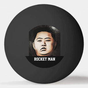 Mann-Klingeln Pong Ball UNO Rocket Kim-Jong Tischtennisball