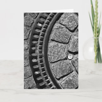 MANN-LOCH-ABDECKUNG, STRASSBURG, FRANKREICH KARTE