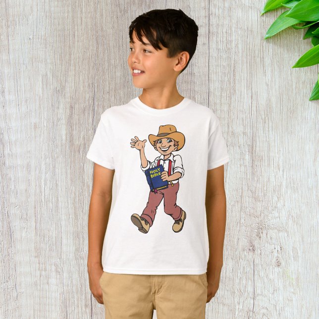 Mann mit Bibel T-Shirt (Von Creator hochgeladen)