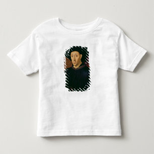 Mann mit einem Glas Wein Kleinkind T-shirt