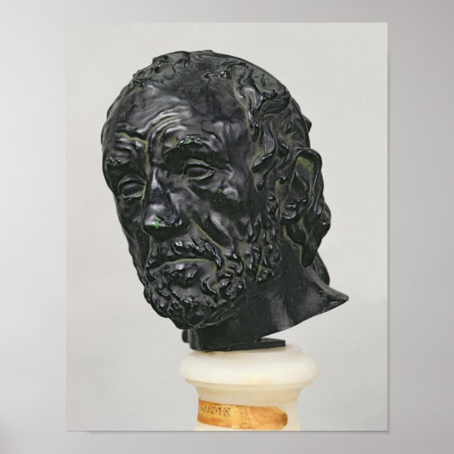 Mann mit gebrochener Nase, 1865 Poster (Vorne)