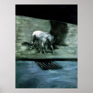 Mann mit Hund Poster