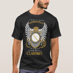 Mann mit Klarinette T-Shirt