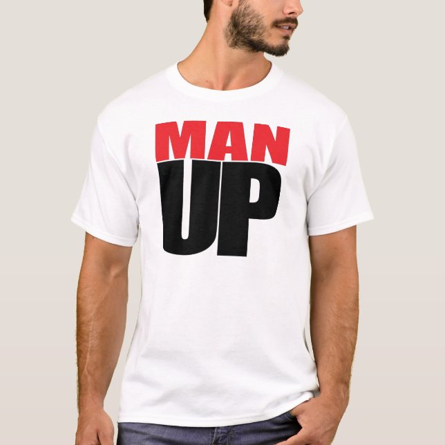 MANN OBEN T-Shirt (Vorderseite)