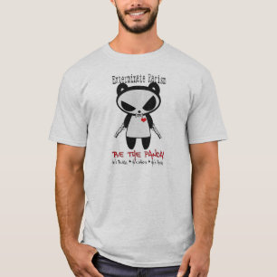 Mann-Panda abschaffen Rassismus T-Shirt