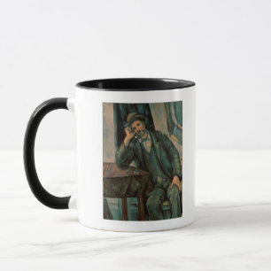 Mann Pauls Cezanne , der ein Rohr raucht Tasse