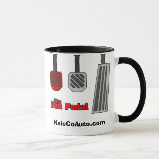 Mann-Pedal-Tasse Tasse