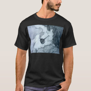Mann rauchende Pfeife Manga Anime T-Shirt