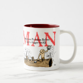 MANN Reihen-Tasse - Problemlöser Zweifarbige Tasse