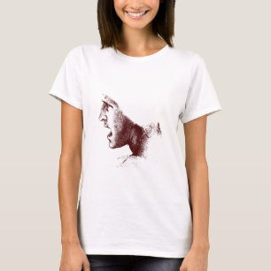 Mann schreit T-Shirt