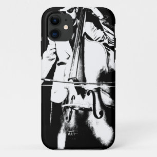 Mann spielt Kontrabass Case-Mate iPhone Hülle