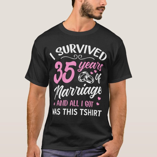 Mann T - Shirt mit Valentine Spaß Satz. (Vorderseite)