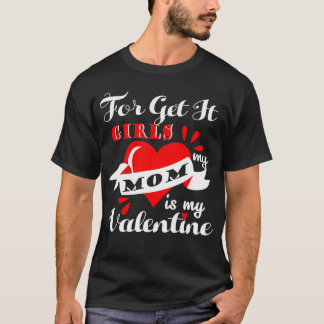 Mann T - Shirt mit Valentine Spaß Satz.