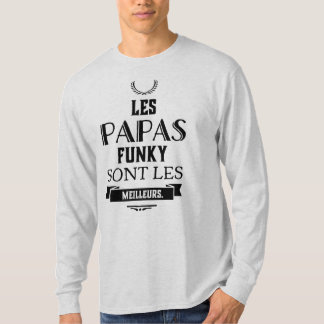 Mann-T-Shirt "Papas funky sind die besten" T-Shirt