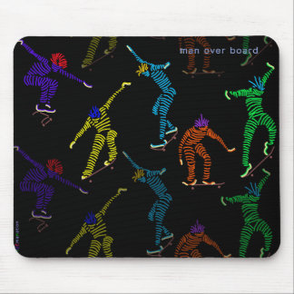 Mann über Bord Mousepad