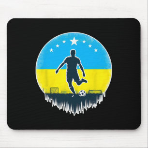Mann ukrainischer Nner Fan Ukraine-Flagge Street A Mousepad