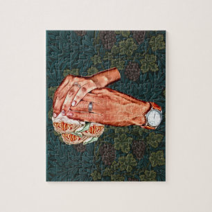 Mann und Frau Bräutigam Paare Kunst