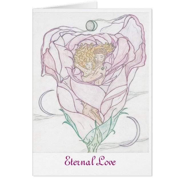 Mann und Frau in der Rose (Vorne)