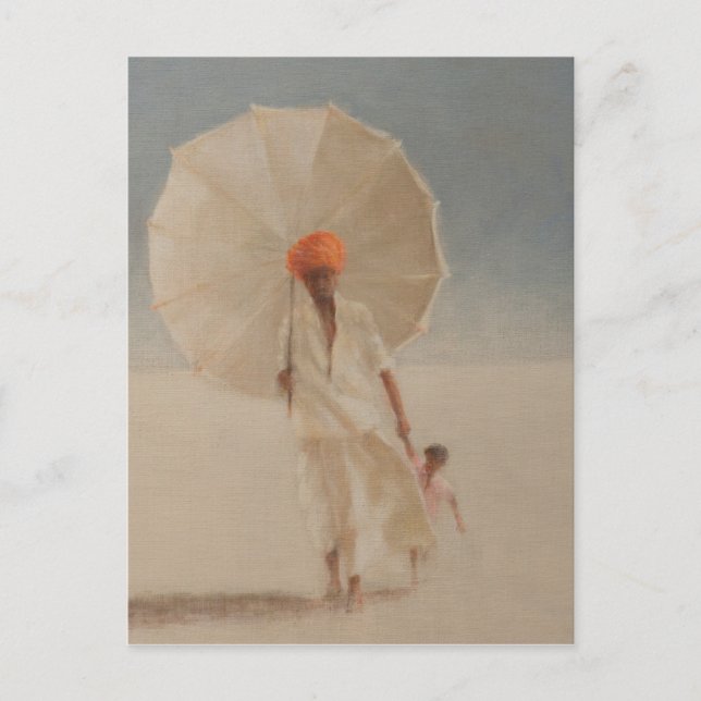 Mann und Kind I 2010 Postkarte (Vorderseite)