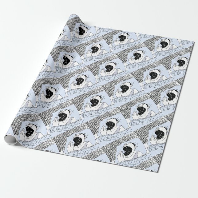 MANN UND KOSMOS GESCHENKPAPIER (Ungerollt)