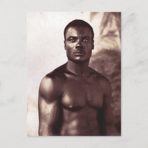 Mann Vintage Männlich Foto Martinique Postkarte