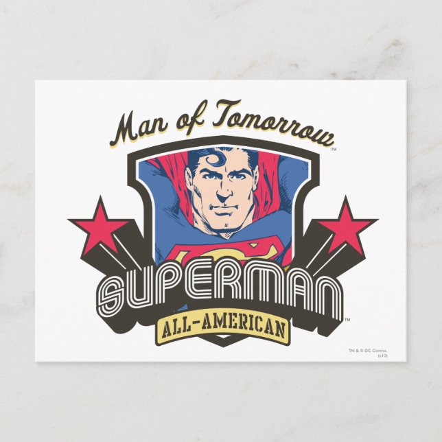 Mann von morgen postkarte (Vorderseite)