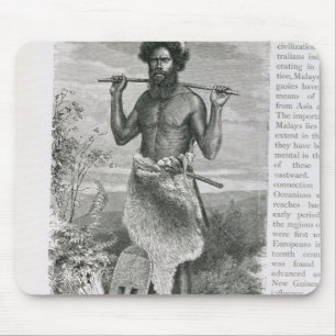 Mann von New South Wales Mousepad