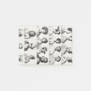 Mann, Wunder, Räuber, eiserner Mann, Portrait Post-it Klebezettel