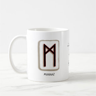 Mannaz RuneStone-Tasse Kaffeetasse