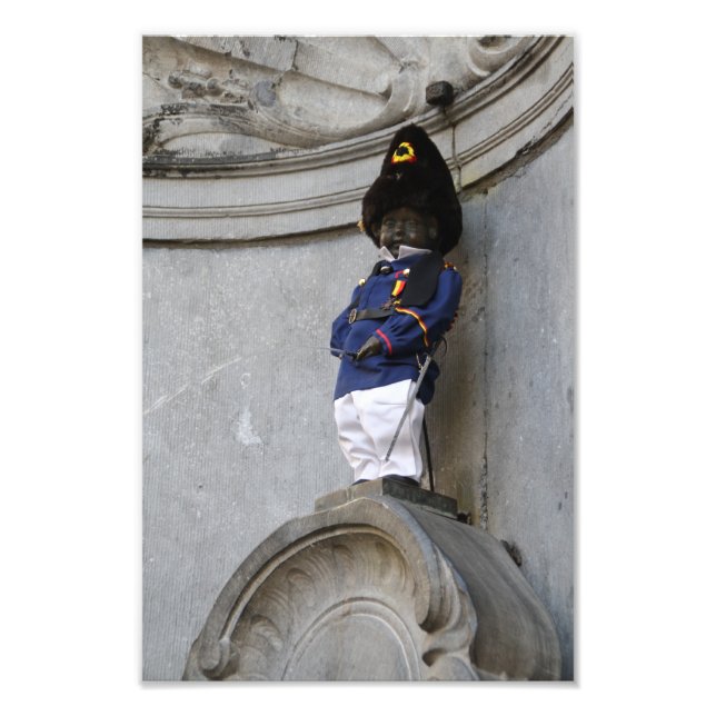 Manneken Pis Fotodruck (Vorne)