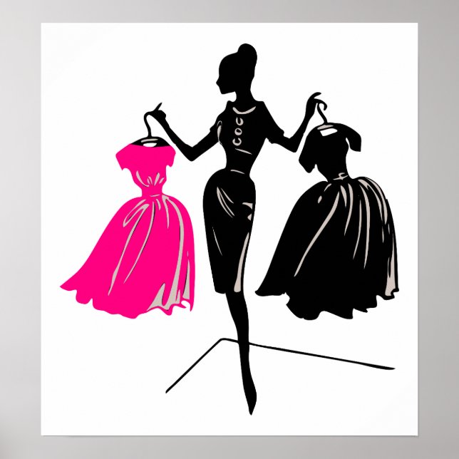 mannequin-312526 POSH SCHÖNHEIT FASHIONISTA D Poster (Vorne)